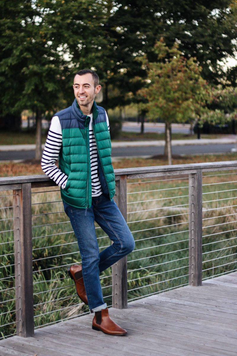 HOW WE'RE STYLING PUFFER VESTS THIS FALL - Alex & Mike