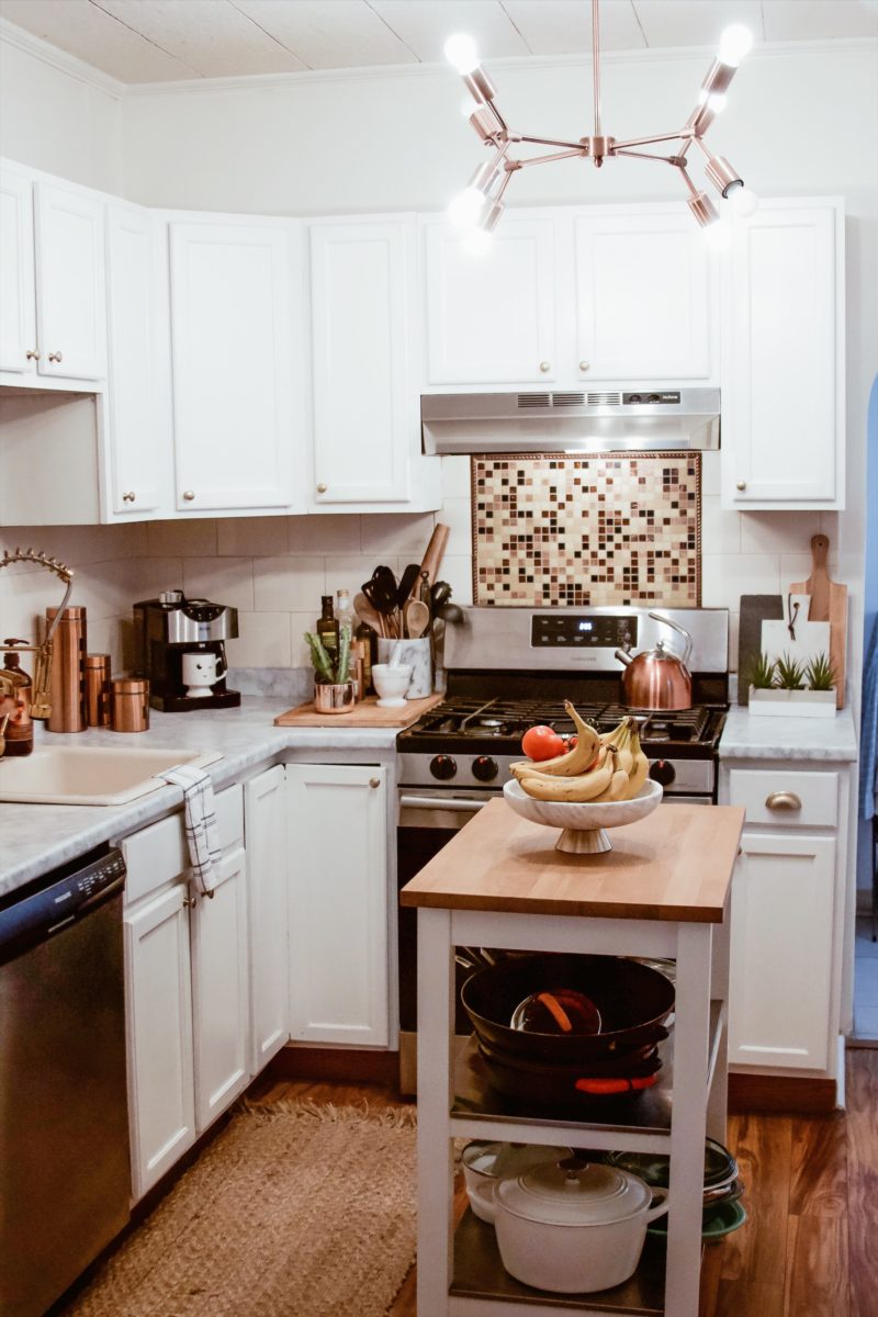 KITCHEN REFRESH: BEFORE & AFTER - Alex & Mike